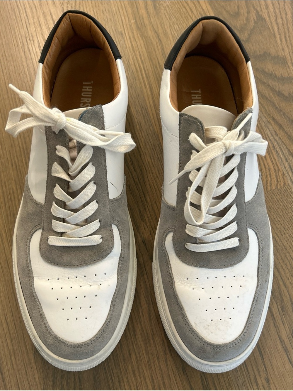 Thursday Boot brand White, Gray & black Men's Low-Top Sneakers size 12